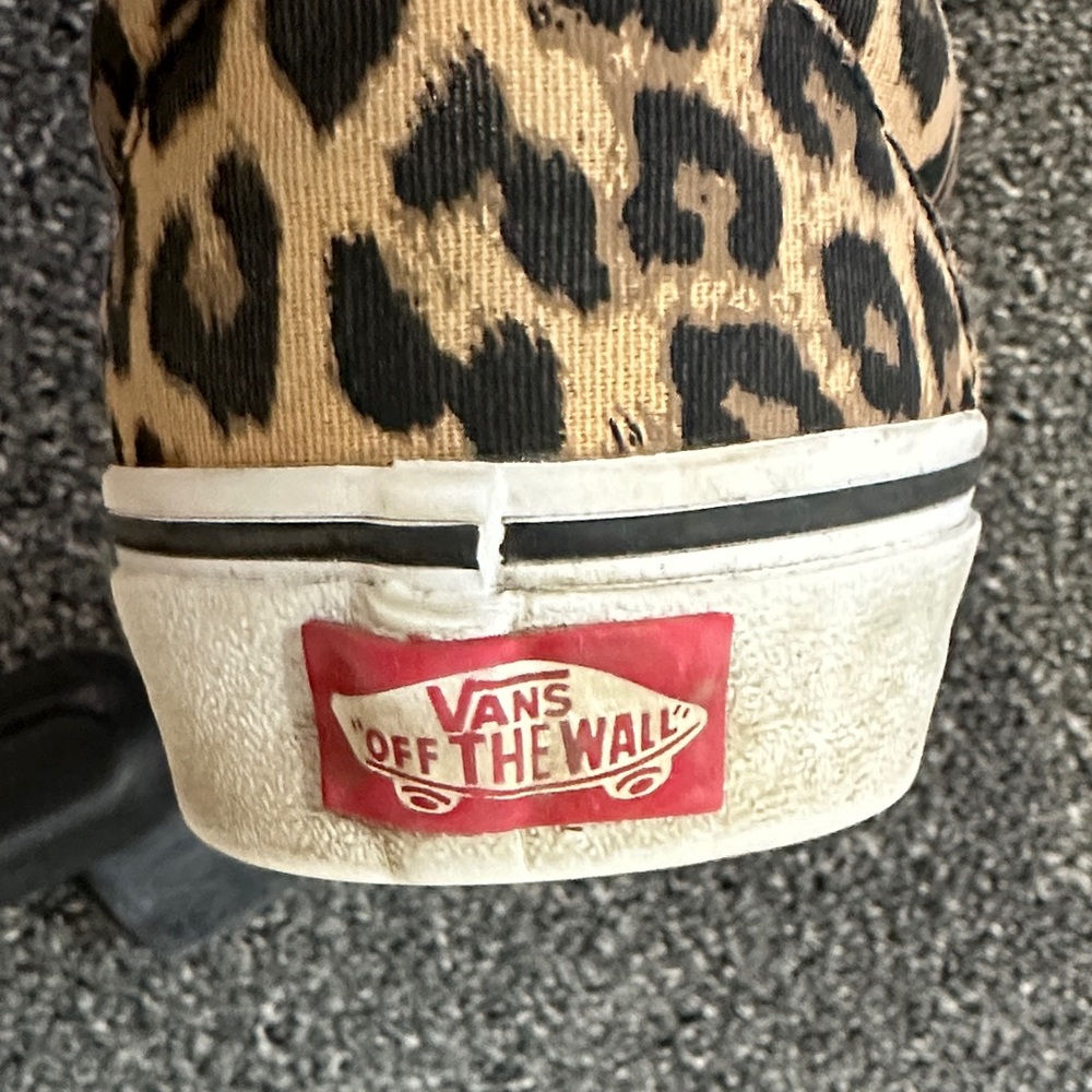 Leopard Print Slip-On Sneakers - Picture 2 of 2